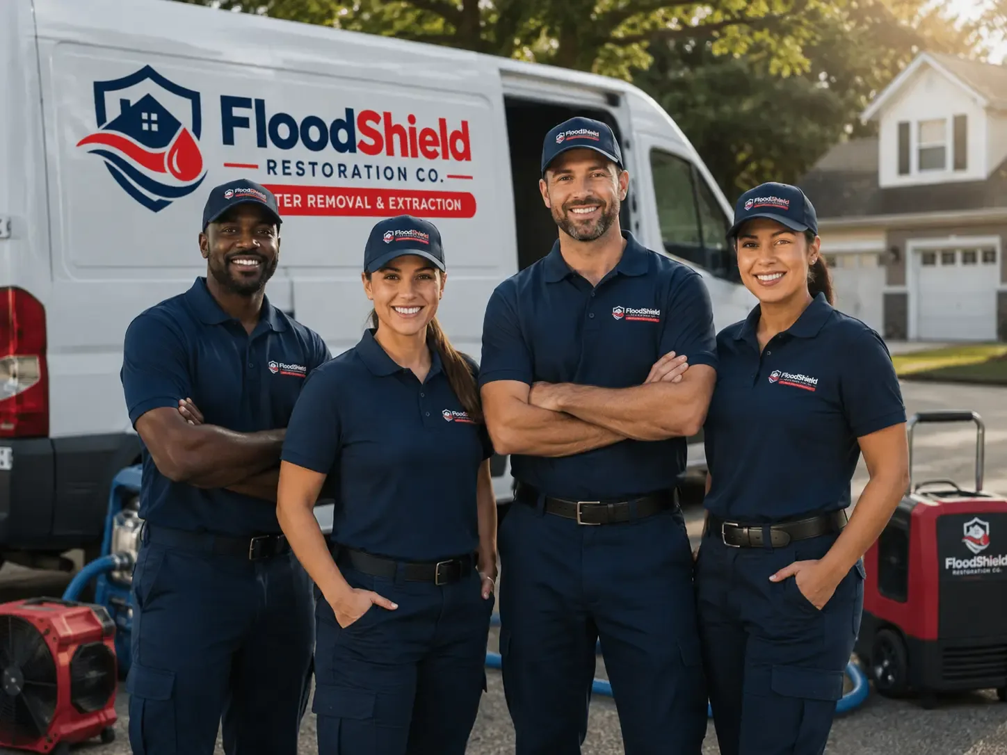 Flood Damage Restoration company in Lashmeet, WV